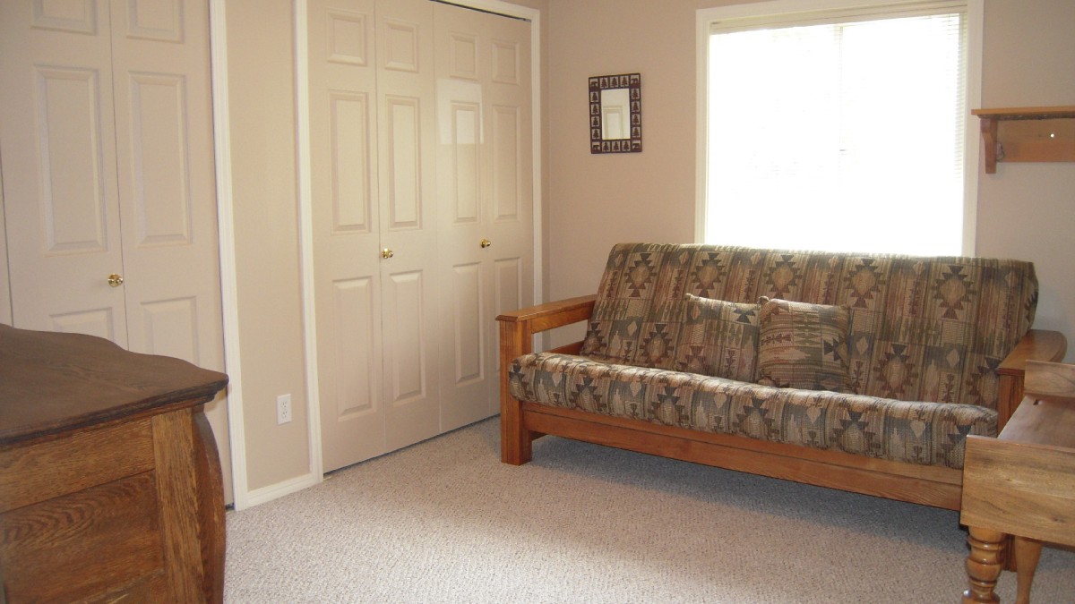 Bedroom with Roomy 2 Closets