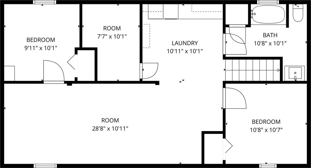 Upstairs Floor Plan