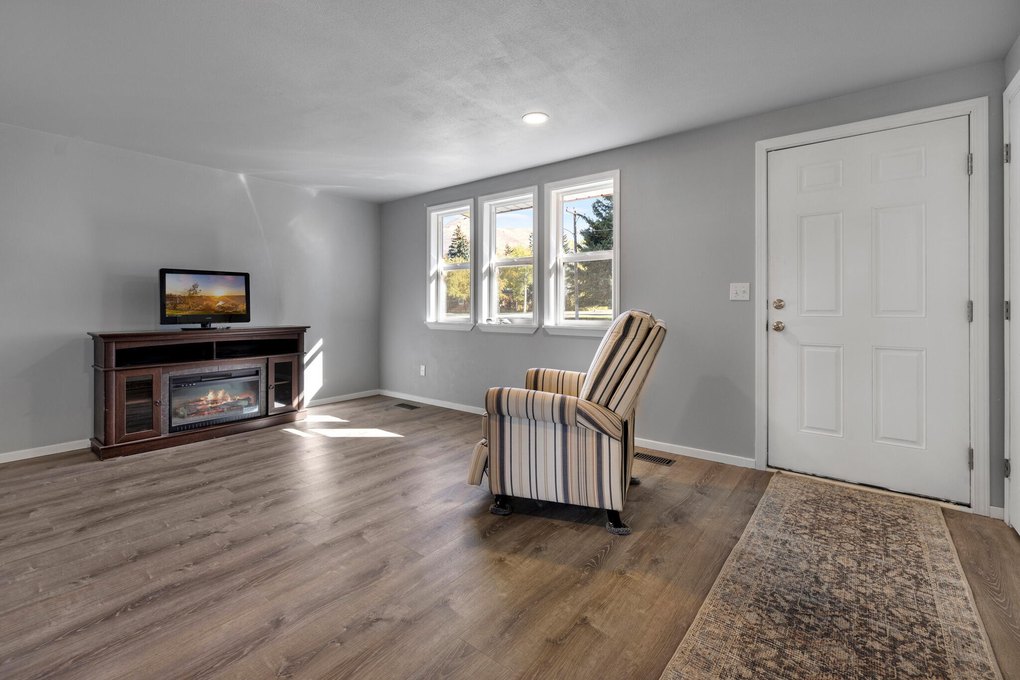 Living Room with south facing windows