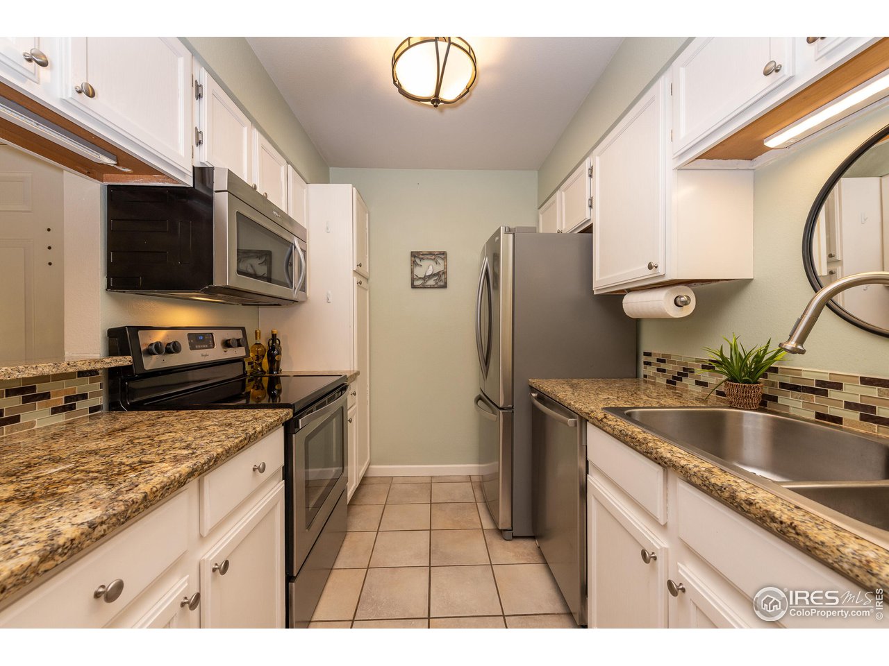 Nicely updated with stainless steel appliances
