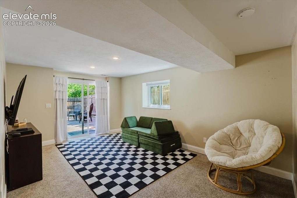 Basement Living area