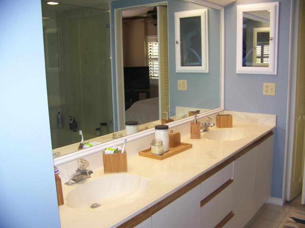 Dual Sinks in Master Bathroom