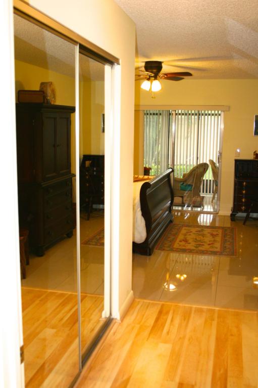 Master bedroom closets