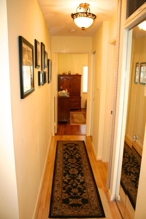 Hallway with extra storage
