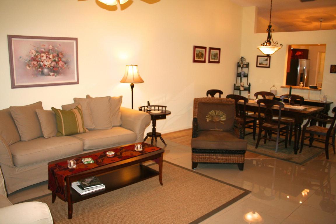 Living and dining area