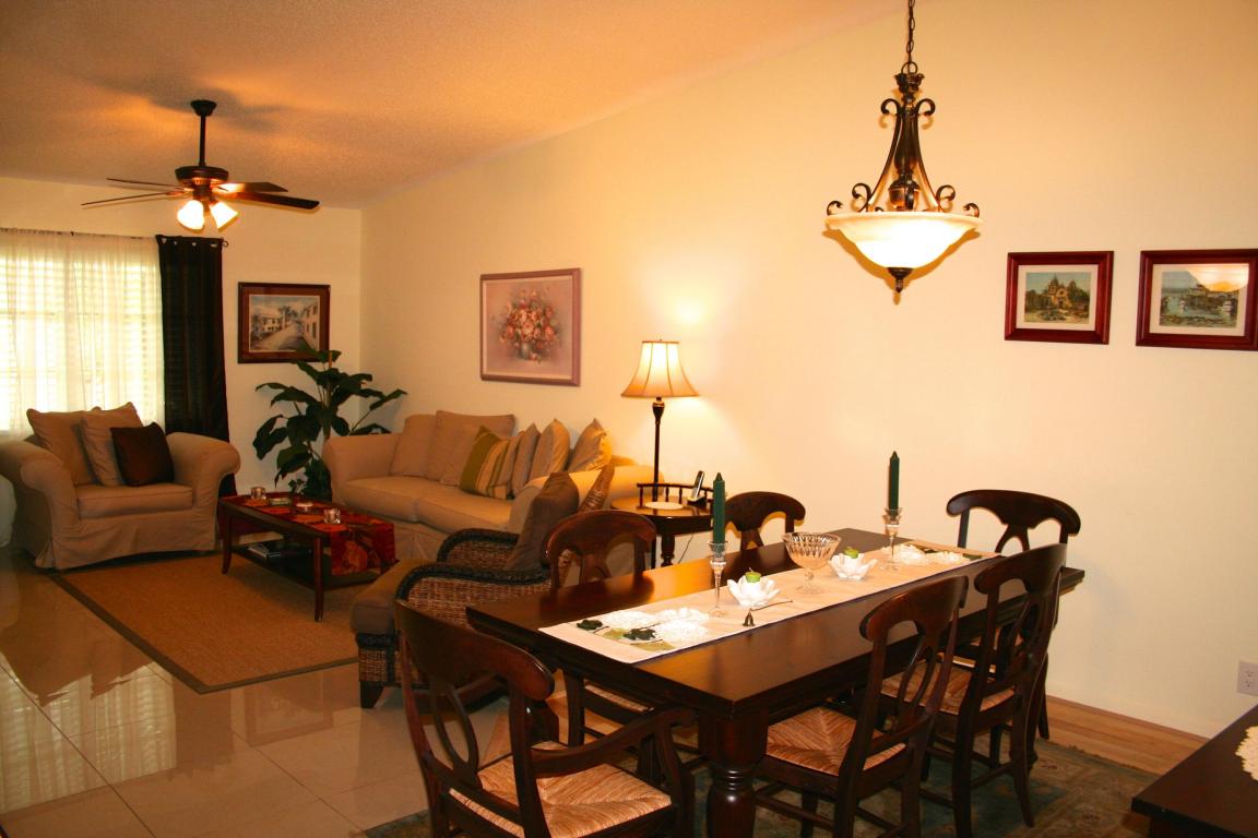 Living and dining area