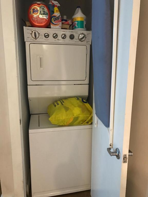 Washer/Dryer In Unit