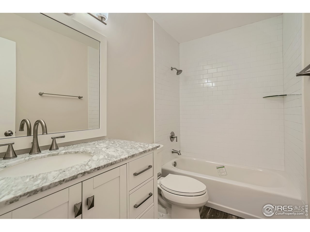 Completely renovated bathroom