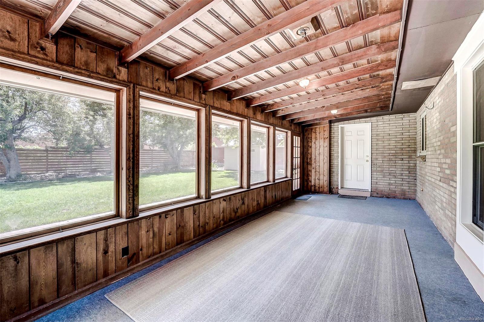 280 Square Foot Sunroom, not included in MLS sqft