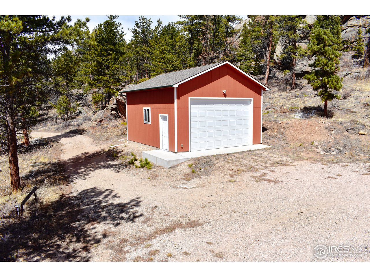 Permitted 528 square footage detached garage on slab with 220 and own panel box