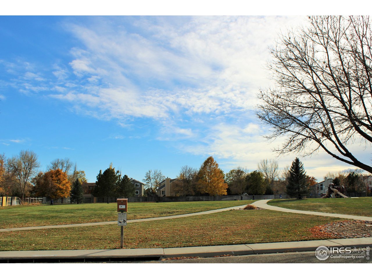 Cherrywood Park is right across the street, easy access to paths and playground.