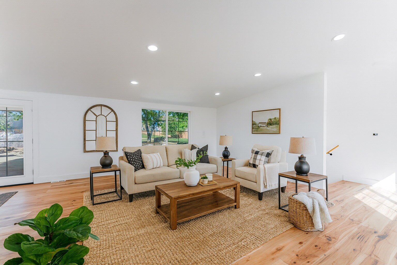 Living Room - Virtually Staged