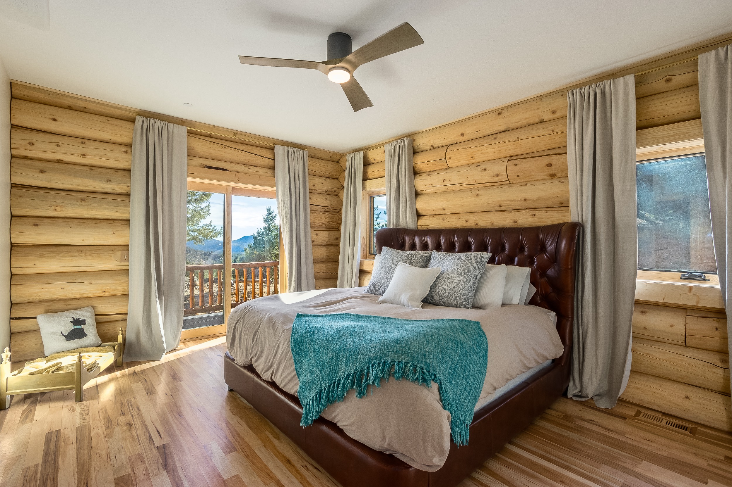 Main Level Master Suite with Private Deck