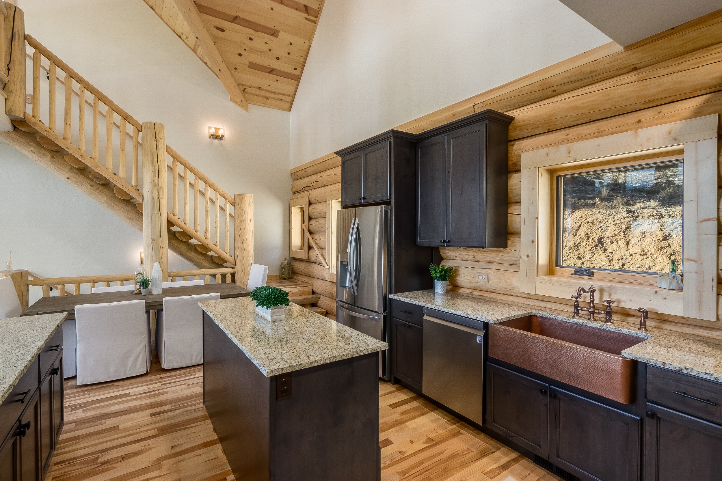 Custom Alder Cabinetry