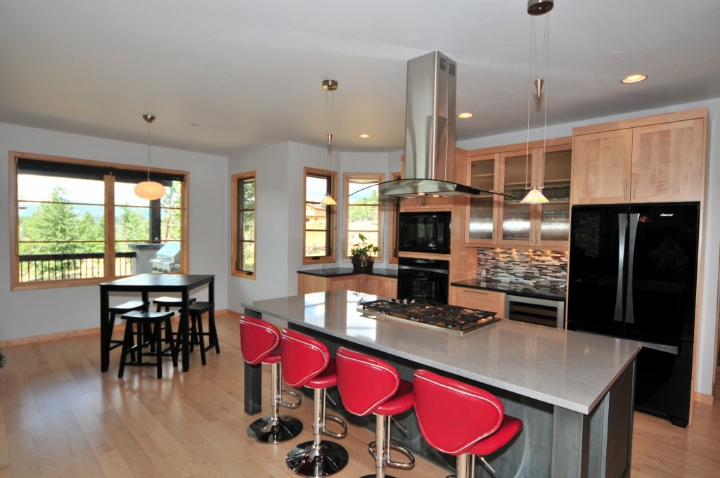 Sleek designer kitchen