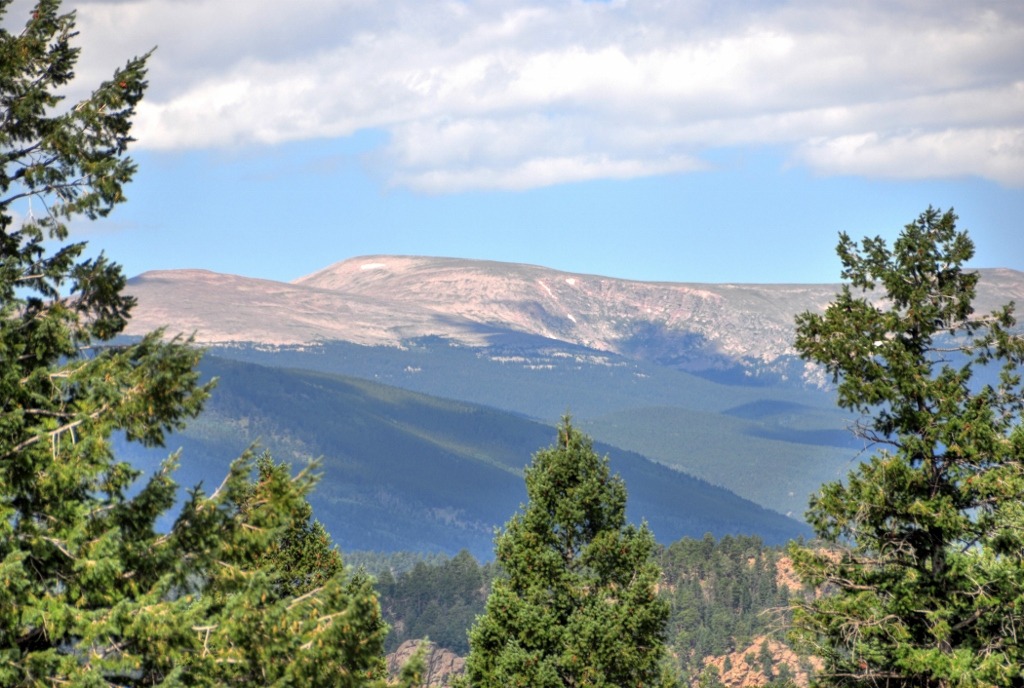 Views of Mt Evans, Mt Rosalie, Lone Rock