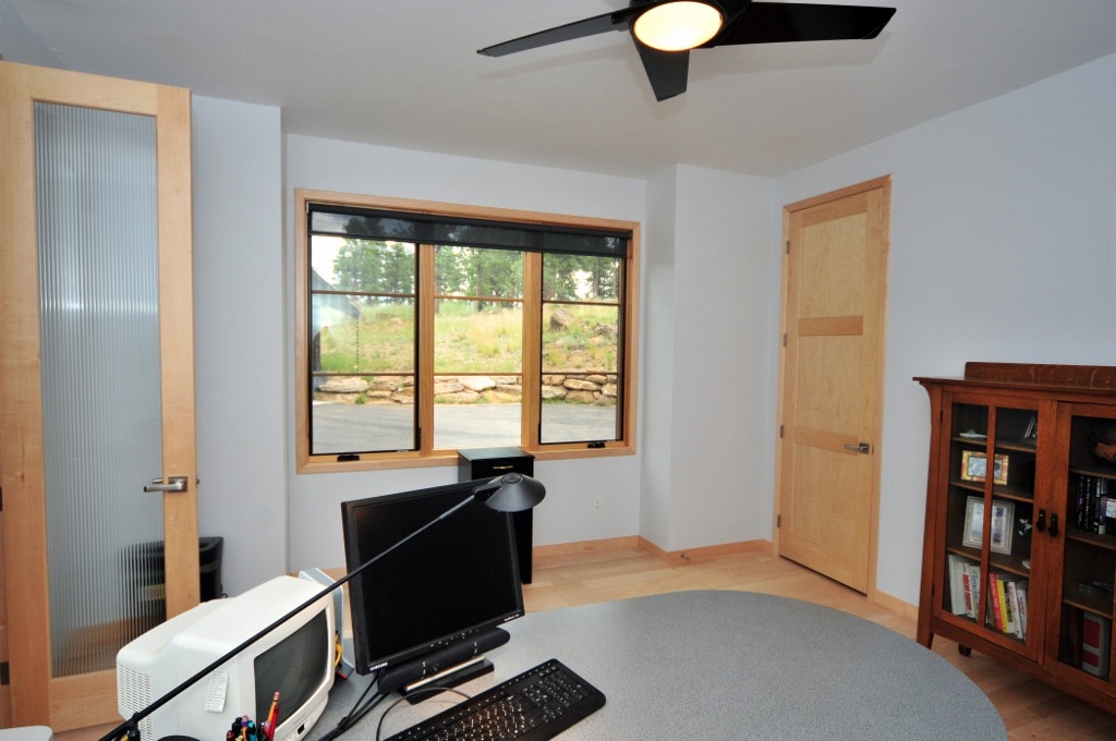 Executive office and/or bedroom with large closet