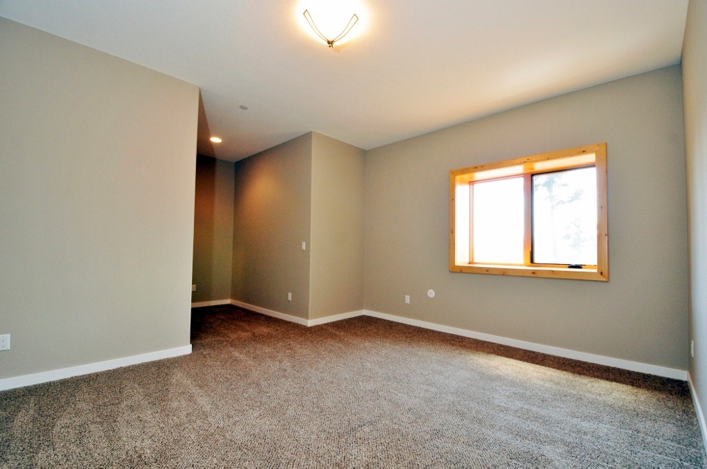 Walk out just finished, brand new carpet & paint!